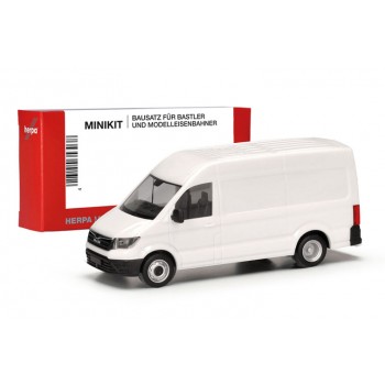 Herpa 014021 MAN TGE HD + dubbel lucht, wit (Minikit) 1:87 Herpa 014021 MAN TGE HD + dubbel lucht, wit (Minikit) 1:87