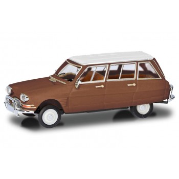 Herpa 038959 Citroen AMI 6 Break, bruin/wit 1:87 Herpa 038959 Citroen AMI 6 Break, bruin/wit 1:87