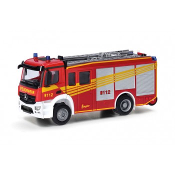 Herpa 098168 Mercedes Benz Actros S HLF 2000 Feuerwehr 1:87 Herpa 098168 Mercedes Benz Actros S HLF 2000 Feuerwehr 1:87