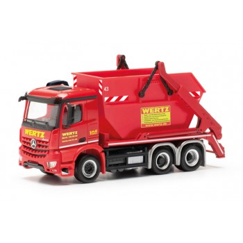 Herpa 317856 Mercedes Benz Arocs M Ab.kip AK16 Wertz 1:87 Herpa 317856 Mercedes Benz Arocs M Ab.kip AK16 Wertz 1:87