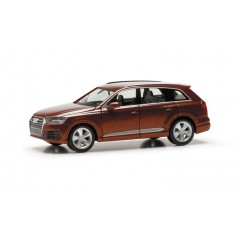 Herpa 038447-005 Audi Q7, rood metallic 1:87
