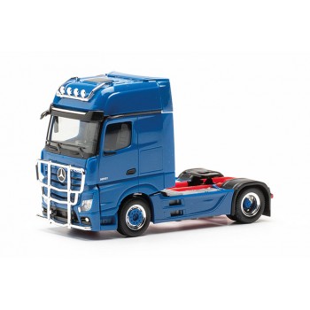 Herpa 311533005 Mercedes Benz Actros G. + bullbar en lampenbeugel blauw 1:87