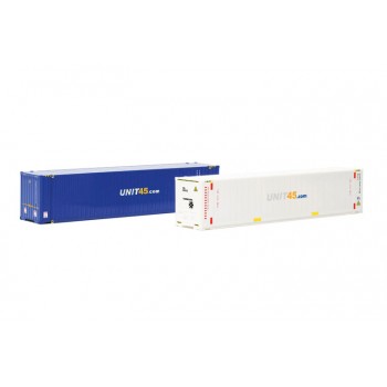 Herpa 076937-002 Container set 2x 45 ft. UNIT45 (NL) 1:87