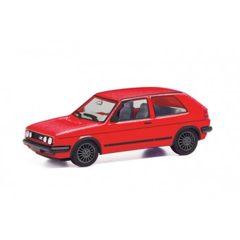 Herpa 430838004 VW Golf II GTI rood metallic 1:87
