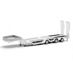 Herpa 076968-002 Goldhofer allrounder oplegger 3a. wit 1:87 Herpa 076968-002 Goldhofer allrounder oplegger 3a. wit 1:87