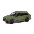 Herpa 420969-002 Audi Q7 geblindeerde ramen olijf groen 1:87