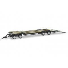 Herpa 076142-009 Goldhofer TU-4 zwart 1:87 Herpa 076142-009 Goldhofer TU-4 zwart 1:87