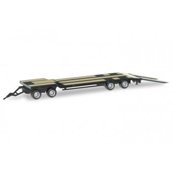 Herpa 076142-009 Goldhofer TU-4 zwart 1:87