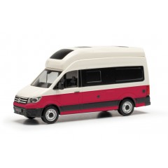 Herpa 096294-003 VW Crafter Grand California 600, beige / rood 1:87 Herpa 096294-003 VW Crafter Grand California 600, beige / rood 1:87