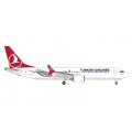 Herpa 537483 Boeing 737 Max 9 Turkish Airlines Akçaabat 1:500