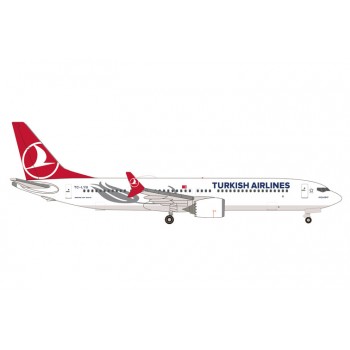Herpa 537483 Boeing 737 Max 9 Turkish Airlines Akçaabat 1:500