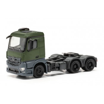 Herpa 747066 Mercedes Benz Arocs M 6x4 leger groen 1:87 Herpa 747066 Mercedes Benz Arocs M 6x4 leger groen 1:87