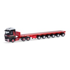 Herpa 317504 Mercedes Benz Arocs S. Teletrailer Mammoet (NL) 1:87