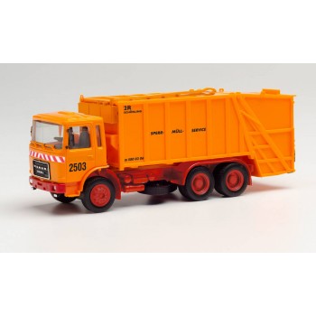 Herpa 311946 Roman Diesel Pressmüllwagen/vuilnisauto Sperr Müll Service