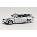 Herpa 430708002 BMW 5 Touring, zilver metallic