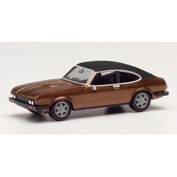 Herpa 430807 Ford Capri II, bruin metallic Herpa 430807 Ford Capri II, bruin metallic