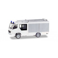 Herpa 012980 Mercedes Benz Atego Ziegler, wit (Minikit) 1:87