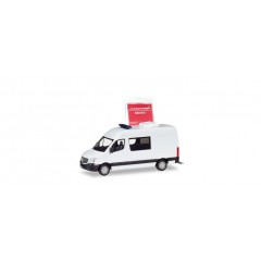 Herpa 013543 Mercedes Benz Sprinter`13 Halbbus, wit (Minikit)