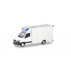 Herpa 013710 Mercedes Benz Sprinter Fahrtec, wit (Minikit)
