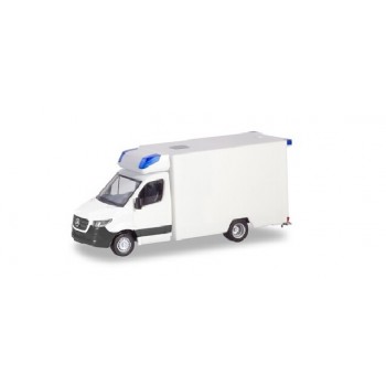 Herpa 013710 Mercedes Benz Sprinter Fahrtec, wit (Minikit)