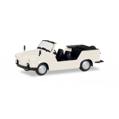 Herpa 024808-003 Trabant Kübel,wit 1:87