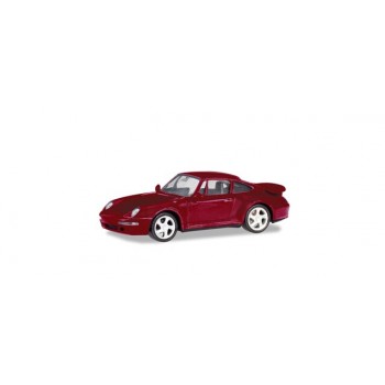 Herpa 031899002 Porsche 911 Turbo, rood met.
