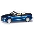 Herpa 038300 Audi A3 Cabrio, blauw perleffekt metallic