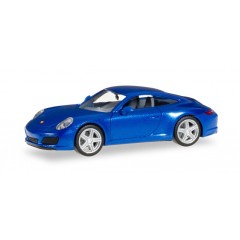 Herpa 038522 Porsche 911 Carrera 2 Coupe, blauw 1:87