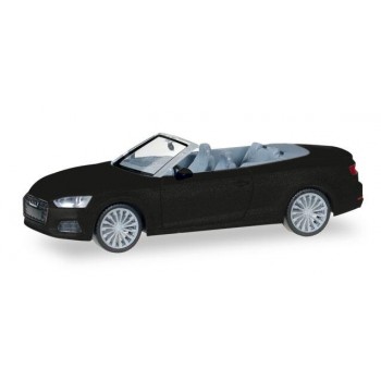 Herpa 038768 Audi A5 Cabrio, zwart metallic 1:87