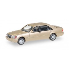 Herpa 038775 Mercedes Benz S V12 (W140), champagne metallic 1:87