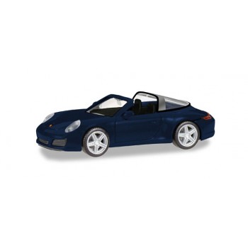 Herpa 038867 Porsche 911 Targa 4, blauw met. 1:87