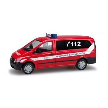 Herpa 049559 Mercedes-Benz Vito "Feuerwehr Braunschweig" Herpa 049559 Mercedes-Benz Vito