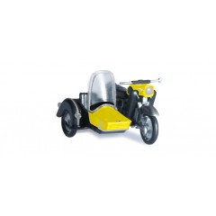 Herpa 053433003 MZ 250 mit Beiwagen, geel/zwart (1:87)