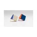 Herpa 054119 Dachzelt Trabant / Wartburg (2 st. oranje/blauw & wit/blauw)