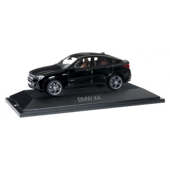 Herpa 070904 BMW X4 (F26), zwart (1:43)