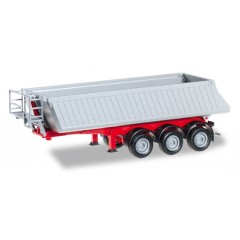 Herpa 076548002 Schmitz Kippaufl., rood 1:87