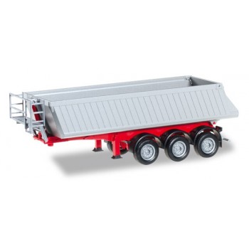 Herpa 076548002 Schmitz Kippaufl., rood 1:87