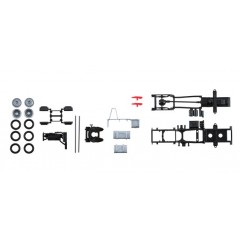 Herpa 084123 MAN TGX Euro 6 Lowliner chassis (2 st.)