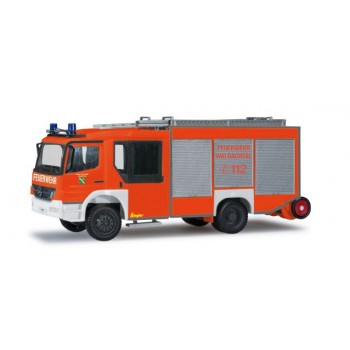 Herpa 091299 Mercedes Benz Atego Z-Cab LF10 FW Waldachtal