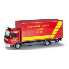 Herpa 091435 Mercedes Benz Atego ´04 K.LKW Feuerwehr Wuppertal
