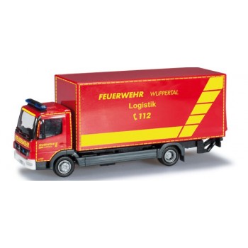 Herpa 091435 Mercedes Benz Atego ´04 K.LKW Feuerwehr Wuppertal