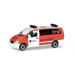 Herpa 091985 Mercedes Benz Vito NEF Feuerwehr Hurth
