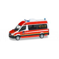 Herpa 092074 Mercedes Benz Sprinter Fr. Feuerwehr Holzminden