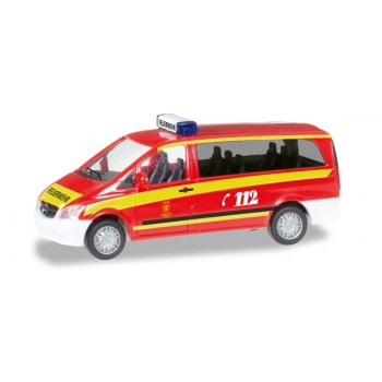 Herpa 092630 Mercedes Benz Vito Feuerwehr Munchen