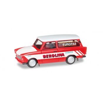 Herpa 092739 Trabant 601 Universal Zirkus Berolina 1:87