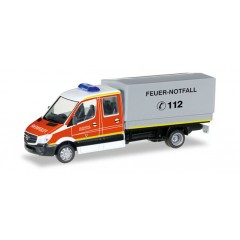 Herpa 092791 Mercedes Benz Sprinter MZF Feuerwehr Dusseldorf 1:87