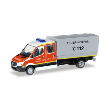 Herpa 092791 Mercedes Benz Sprinter MZF Feuerwehr Dusseldorf 1:87