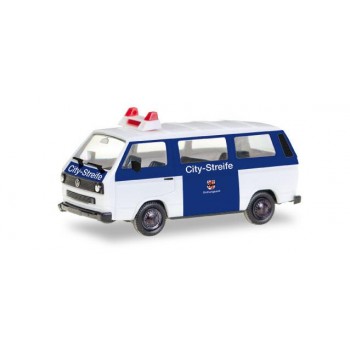 Herpa 093101 VW T3 Bus "Citystreife Ordnungsamt Leverkusen" 1:87
