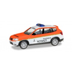 Herpa 093378 BMW X3 Feuerwehr München/Notarzt 1:87