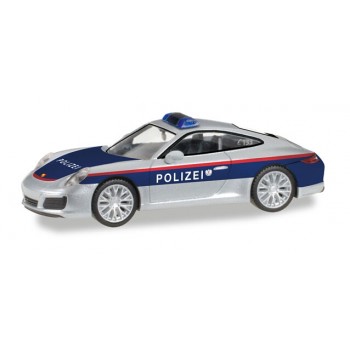 Herpa 093507 Porsche 911 Carrera Polizei Österreich 1:87